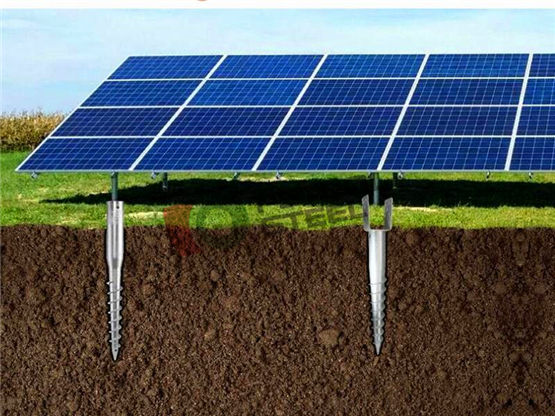 How Galvanized Ground Screw Anchors Are Widely Used In Solar Energy Pv