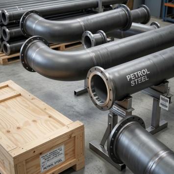 CRA Clad Pipe Spools & Assemblies Supplier for Oil & Gas EPC Projects | PETROL STEEL CRA Clad Pipe Spools & Assemblies Supplier for Oil & Gas EPC Projects | PETROL STEEL