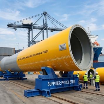 Offshore Wind & Platform Monopiles Supplier | Oil & Gas & Energy EPC | PETROL STEEL Offshore Wind & Platform Monopiles Supplier | Oil & Gas & Energy EPC | PETROL STEEL