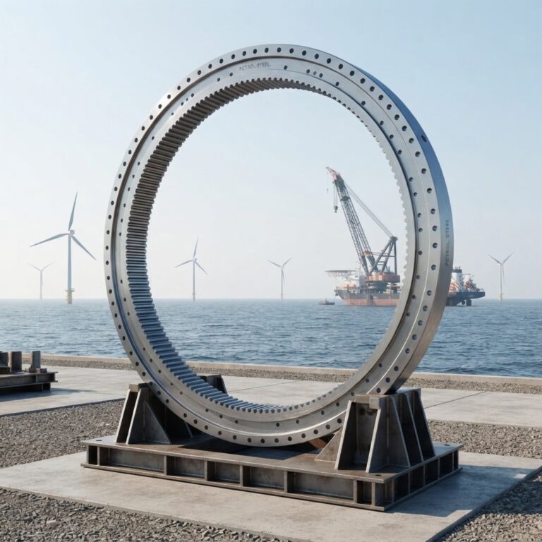 Large Diameter Wind Turbine Tower Flanges