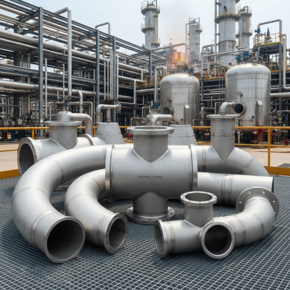 Custom Duplex & Super Duplex Pipe Spools for Corrosive Process Piping