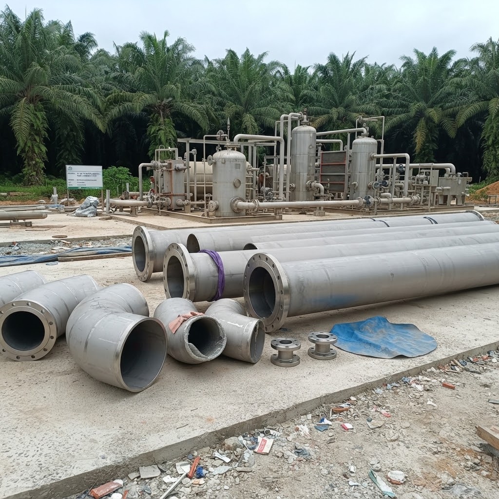 Custom Nickel Alloy Pipe Spools