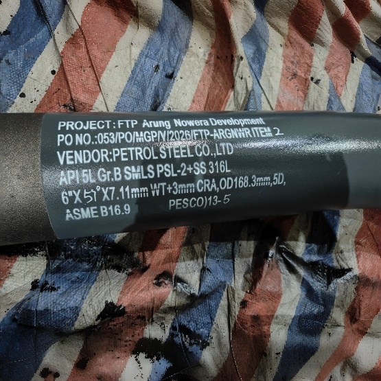 Weld Overlay Pipes (Clad ID) for Corrosive Media